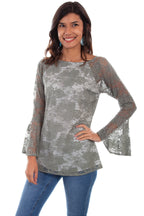 LINED LACE TUNIC