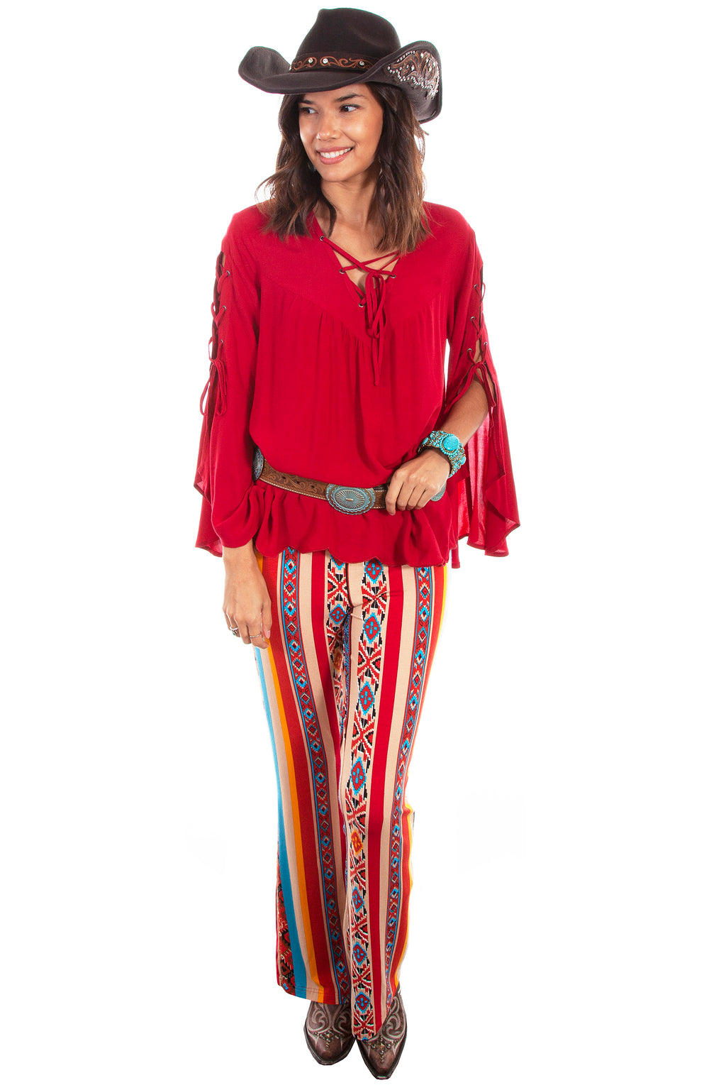 SERAPE BELL BOTTOM PANT