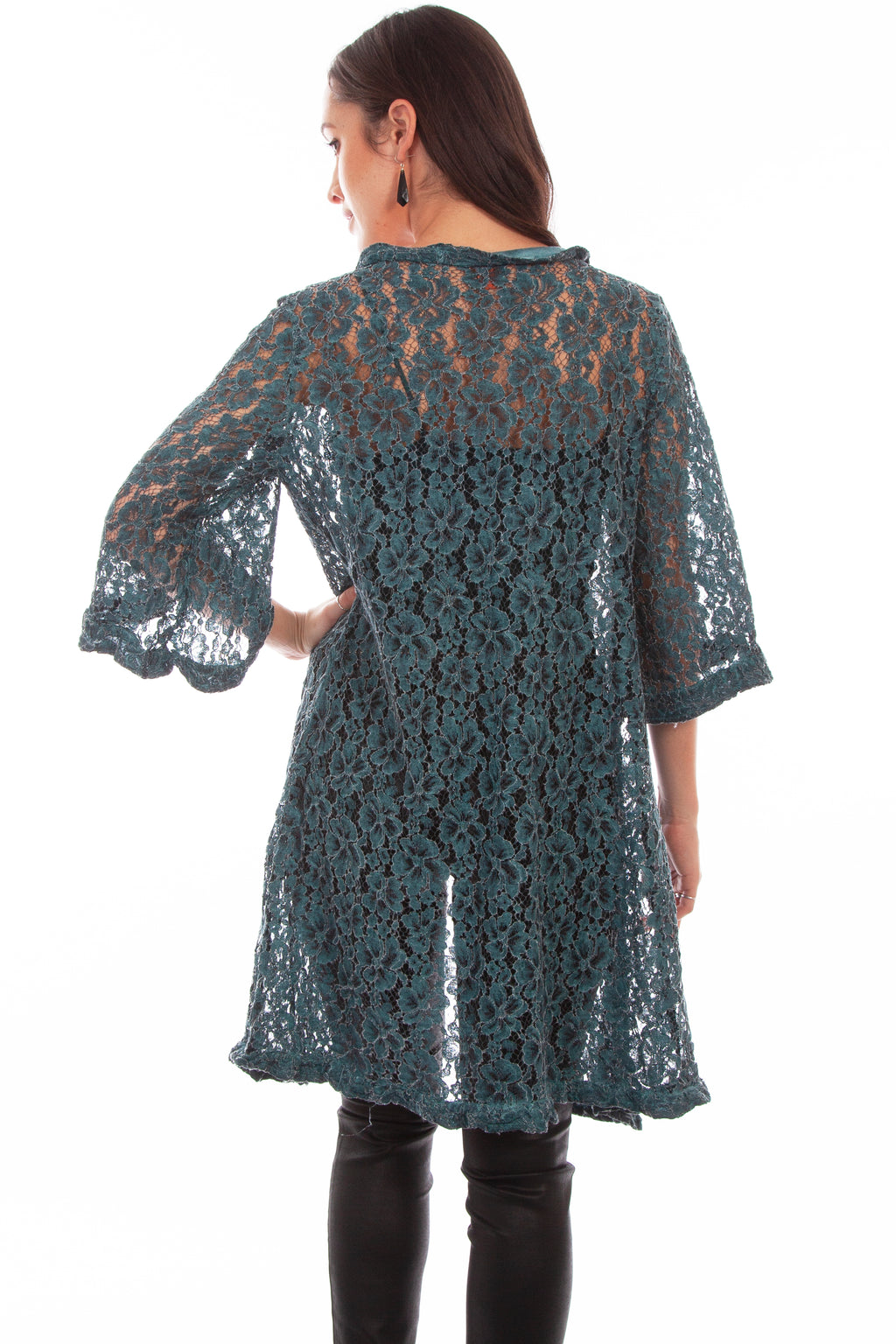 FLORAL LACE CARDIGAN