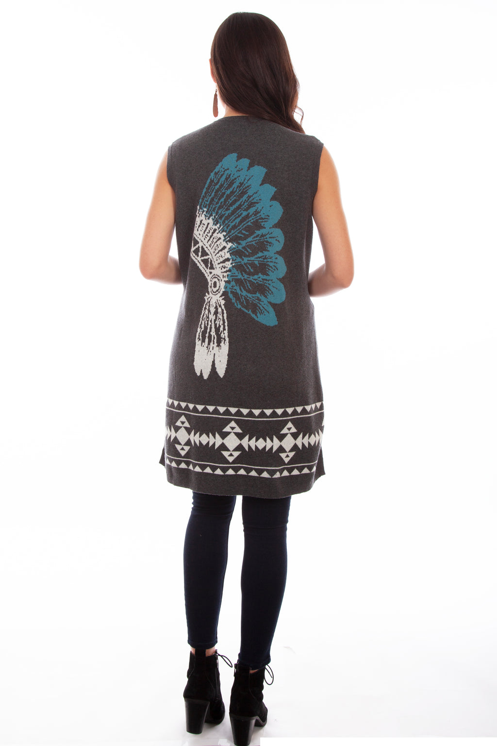 INDIAN HEADDRESS DUSTER