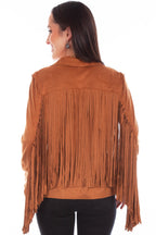 ULTRA SUEDE FRINGE JACKET