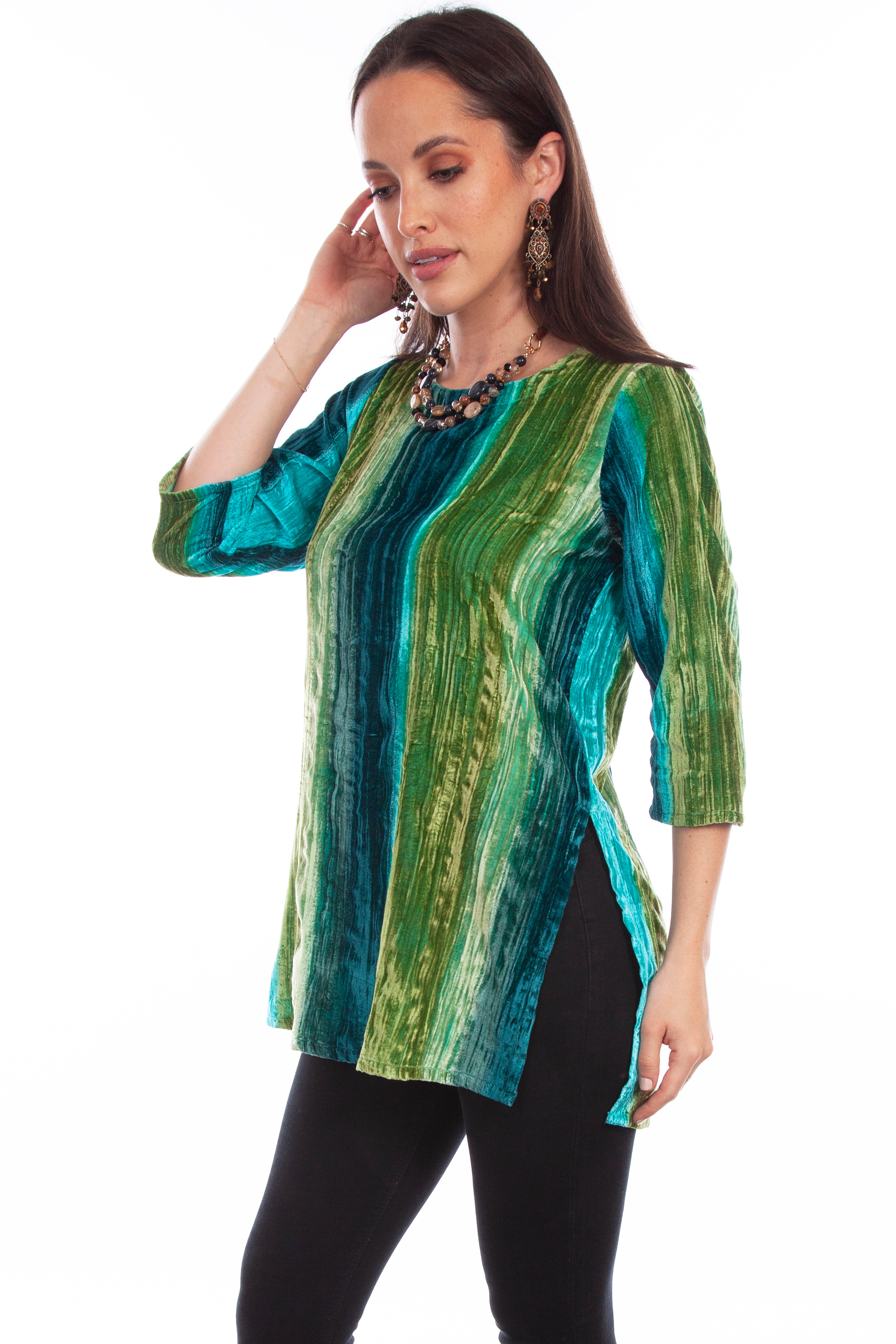 VELVET TUNIC