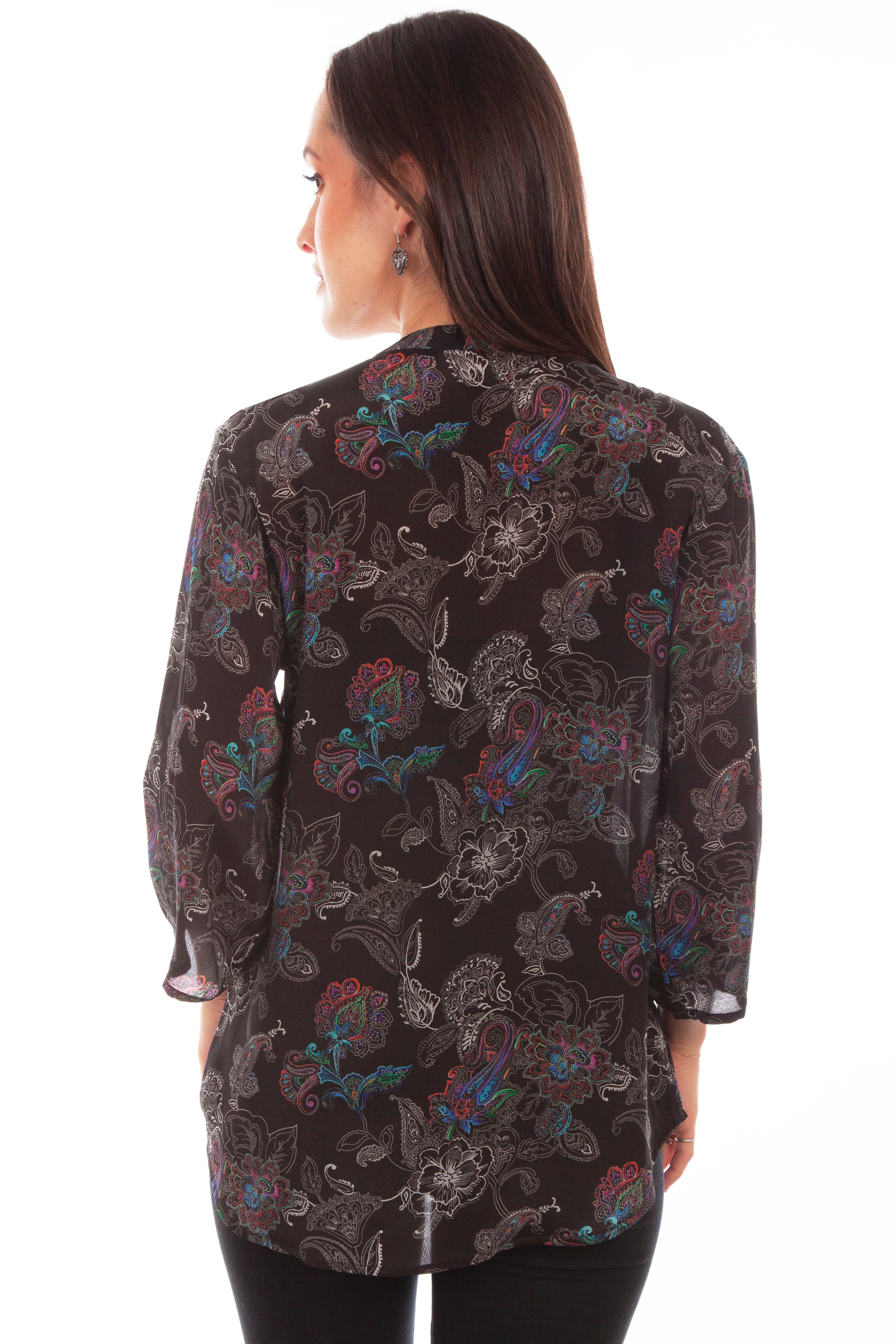 FLORAL PRINT BLOUSE