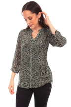 LEOPARD PRINT BLOUSE