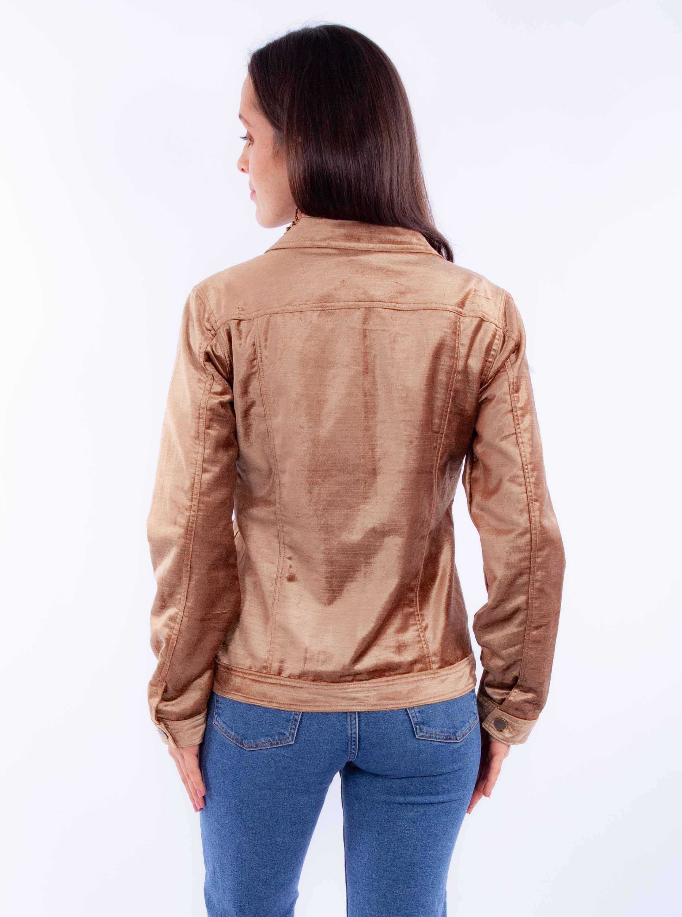 VELVET JACKET W/EMB.