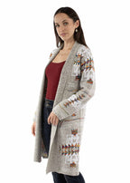 OPEN FRONT DUSTER CARDIGAN