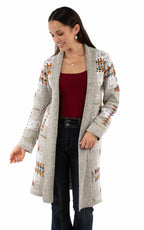 OPEN FRONT DUSTER CARDIGAN