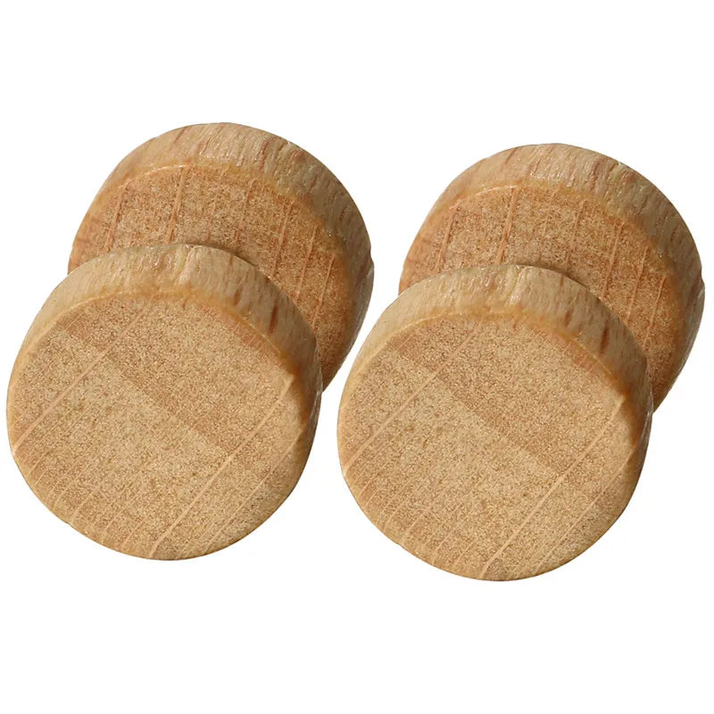 Boniskiss Men Earrings Stud 8/10mm/12mm Wood Dumbbell Barbell Earrings Double Sided Women Earring Body Piercing Boucle D'oreille