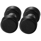 Boniskiss Men Earrings Stud 8/10mm/12mm Wood Dumbbell Barbell Earrings Double Sided Women Earring Body Piercing Boucle D'oreille