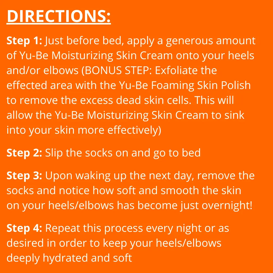 Heel & Elbow Moisturizing Socks