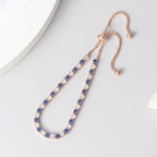 Adjustable Multicolor Tennis Bracelets for Women Ladies Wedding Rainbow Colorful Zircon Charm Bracelet Hand Chain Jewelry DZH043