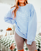 I will Be In My Office Gardening Plant Botanical Garment Dyed Comfort Colors Sweatshirt