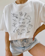 I’ll Be in My Office Gardening Comfort Colors T-Shirt – Vegetable Botanical Garden Lover Tee