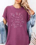 I’ll Be in My Office Gardening Comfort Colors T-Shirt – Vegetable Botanical Garden Lover Tee