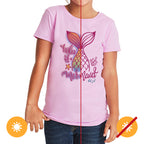 Kids Crew Tee - Tales of a Mermaid by DelSol for Kids - 1 Pc T-Shirt (YM)
