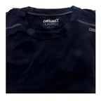 Bamboo Athletic Crew T-Shirt - Navy by Cariloha for Men - 1 Pc T-Shirt (S)