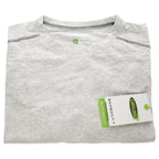 Bamboo Performance Crew T-Shirt - Light Heather Gray by Cariloha for Men - 1 Pc T-Shirt (2XL)