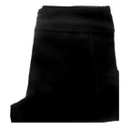 Bamboo Pieced Athletic Legging - Black by Cariloha for Women - 1 Pc Legging (XS)