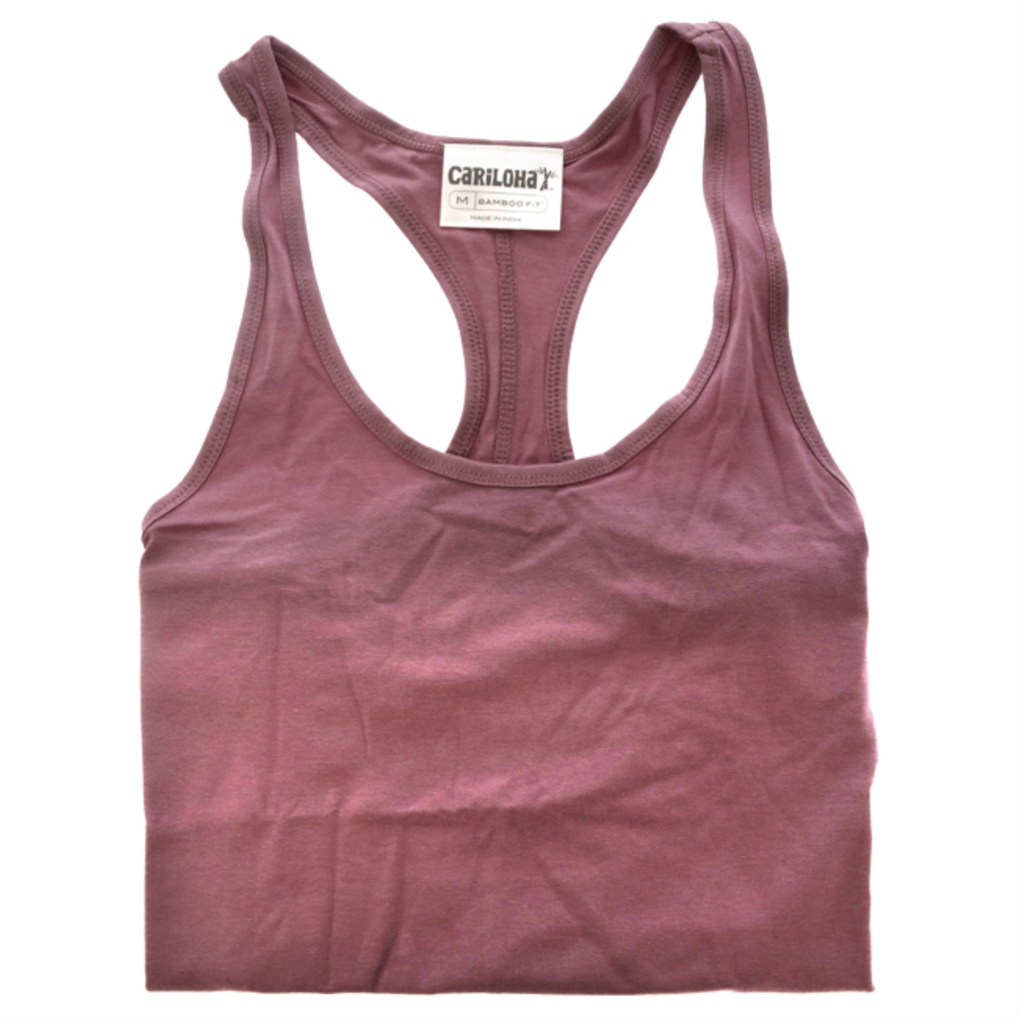 Bamboo Racerback Tank - Rosewater by Cariloha for Women - 1 Pc Tank Top (M)