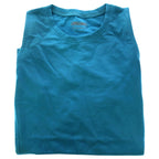 Bamboo Sleeveless T-Shirt - Teal by Cariloha for Women - 1 Pc T-Shirt (XS)