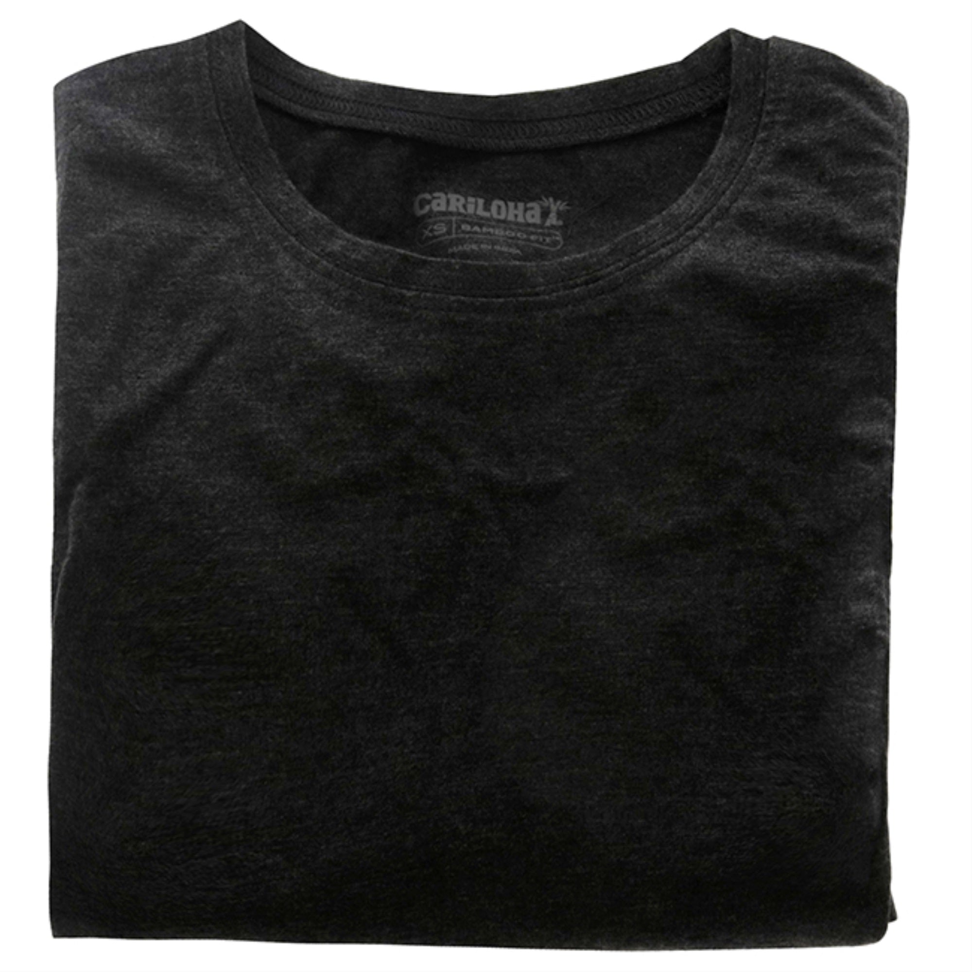 Bamboo Sleeveless T-Shirt - Carbon Heather by Cariloha for Women - 1 Pc T-Shirt (XS)