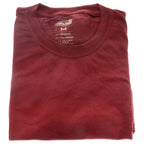 Bamboo Comfort Crew Tee - Rockwood Red by Cariloha for Men - 1 Pc T-Shirt (M)