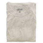 Bamboo Crew Tee - White by Cariloha for Men - 1 Pc T-Shirt (S)