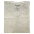 Bamboo Crew Tee - White by Cariloha for Men - 1 Pc T-Shirt (L)