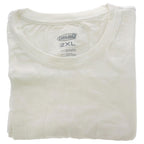 Bamboo Crew Tee - White by Cariloha for Women - 1 Pc T-Shirt (2XL)