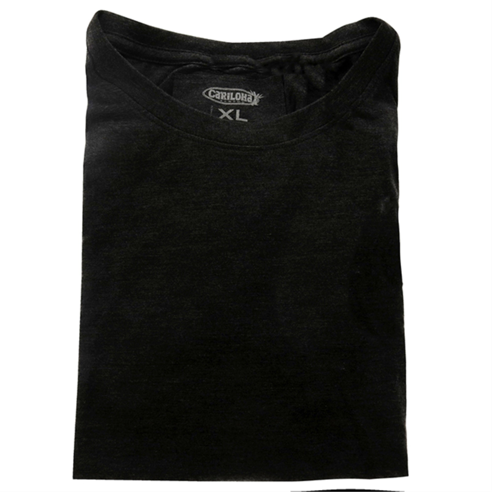 Bamboo Crew Tee - Charcoal Heather by Cariloha for Women - 1 Pc T-Shirt (XL)