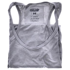 Bamboo Racer Tank - Heather Gray by Cariloha for Women - 1 Pc Tank Top (M)