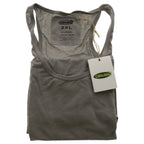 Bamboo Racer Tank - Heather Gray by Cariloha for Women - 1 Pc Tank Top (2XL)