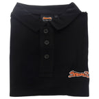 Classic Cotton Polo Shirt - Black by Le Tigre for Men - 1 Pc Shirt (L)