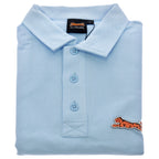 Classic Cotton Polo Shirt - Sky Blue by Le Tigre for Men - 1 Pc Shirt (L)