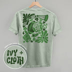 Floral Game Day Green (Back Print)