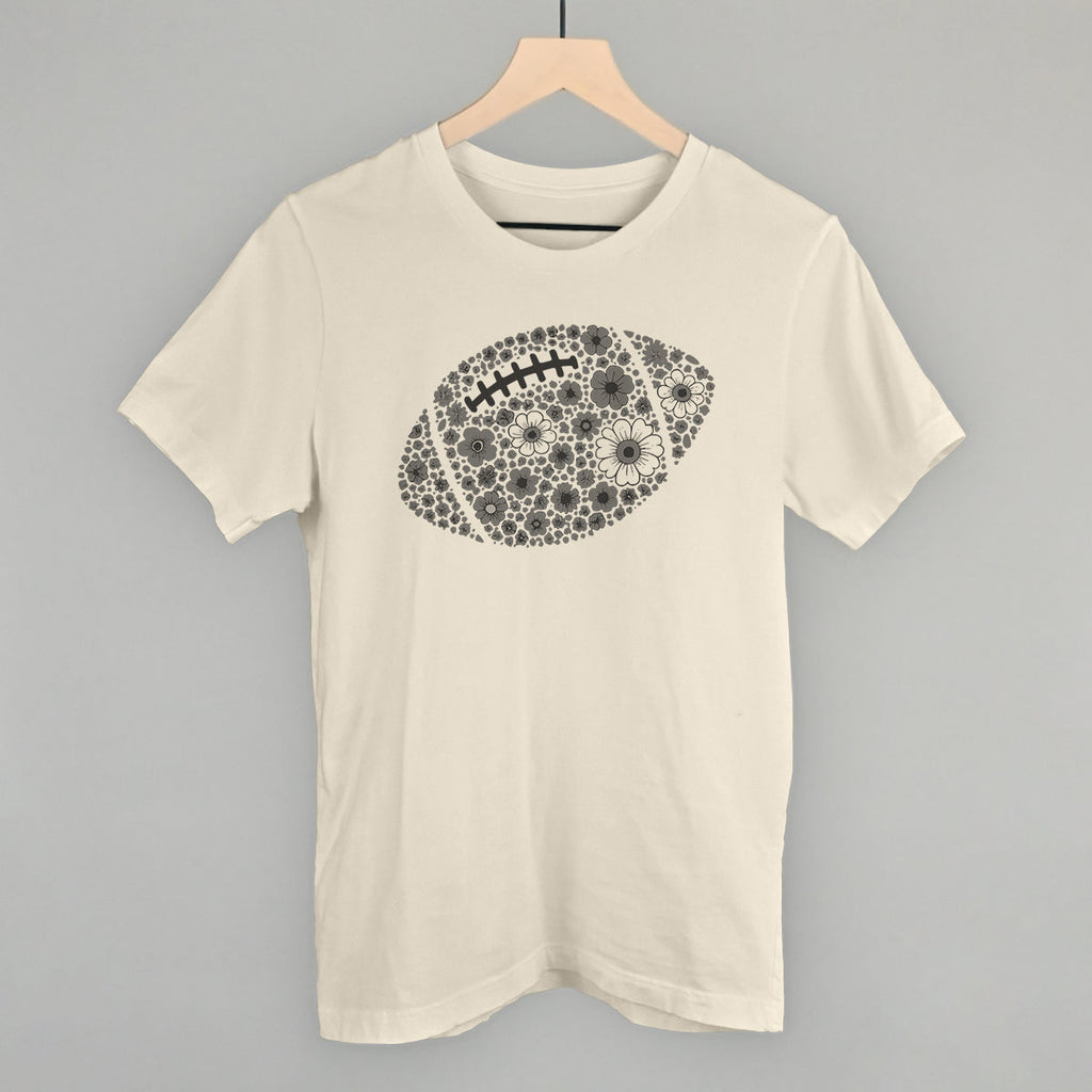 Floral Football Grey