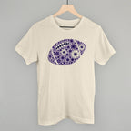 Floral Football Purple