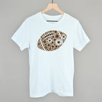Floral Football Brown