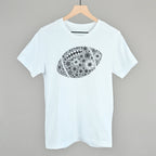 Floral Football Grey