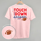 Touchdown Season Red And Blue (Back Print)
