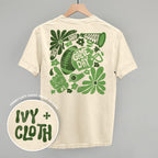 Floral Game Day Green (Back Print)