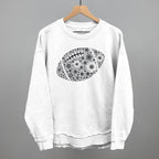 Floral Football Grey