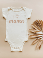 I Love Mama Organic Baby Bodysuit