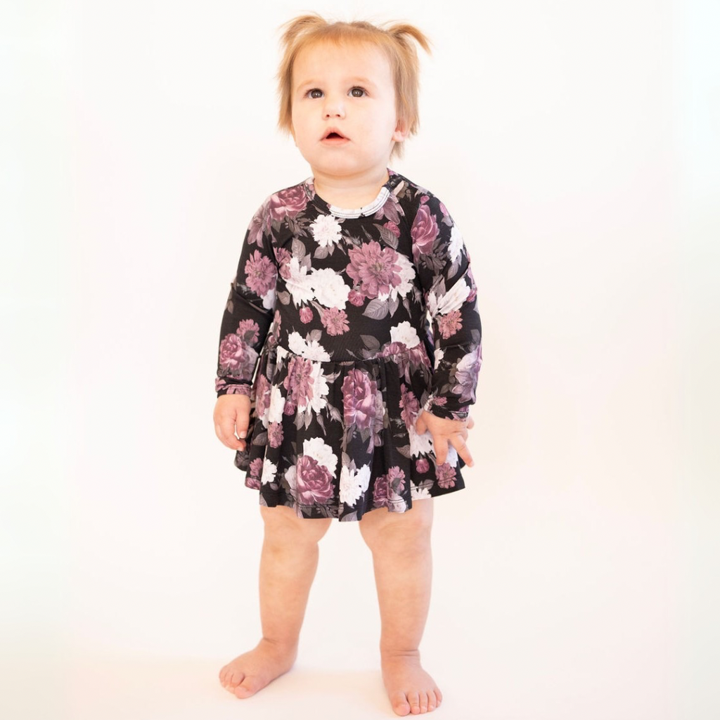 Ruffle Dress Long Sleeve