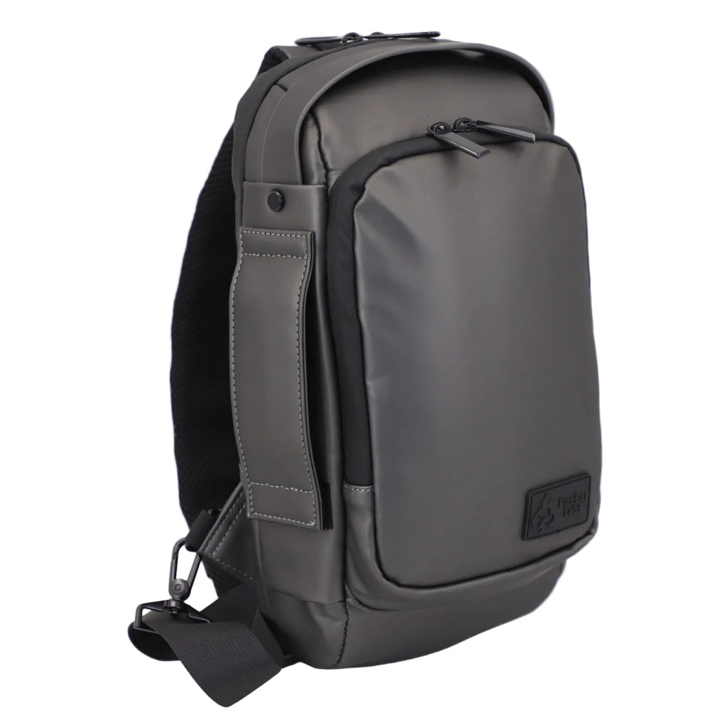 Executive Tech Smell Proof Crossbody w/USB-C Fast Charge Port + Hidden Lock (FireBar Labs x PBAL)