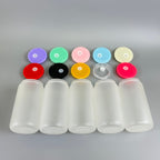 16oz Blank Glass Can Jar plastic Colored lid Tumbler (Lids Only)