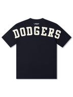 Pro Standard La Dodgers Wingspan Drop Shoulder Tee - Midnight Navy