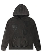 Pro Standard Raiders All Over Logo Hoodie - Washed Black