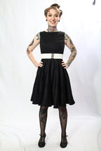 Belts Women's Vintage Belt with Elastic Cinch Stretch Waist and Metal Hook - White malcomodes-biz.myshopify.com