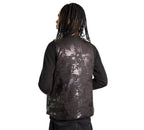 Painted Cropped Cargo vest